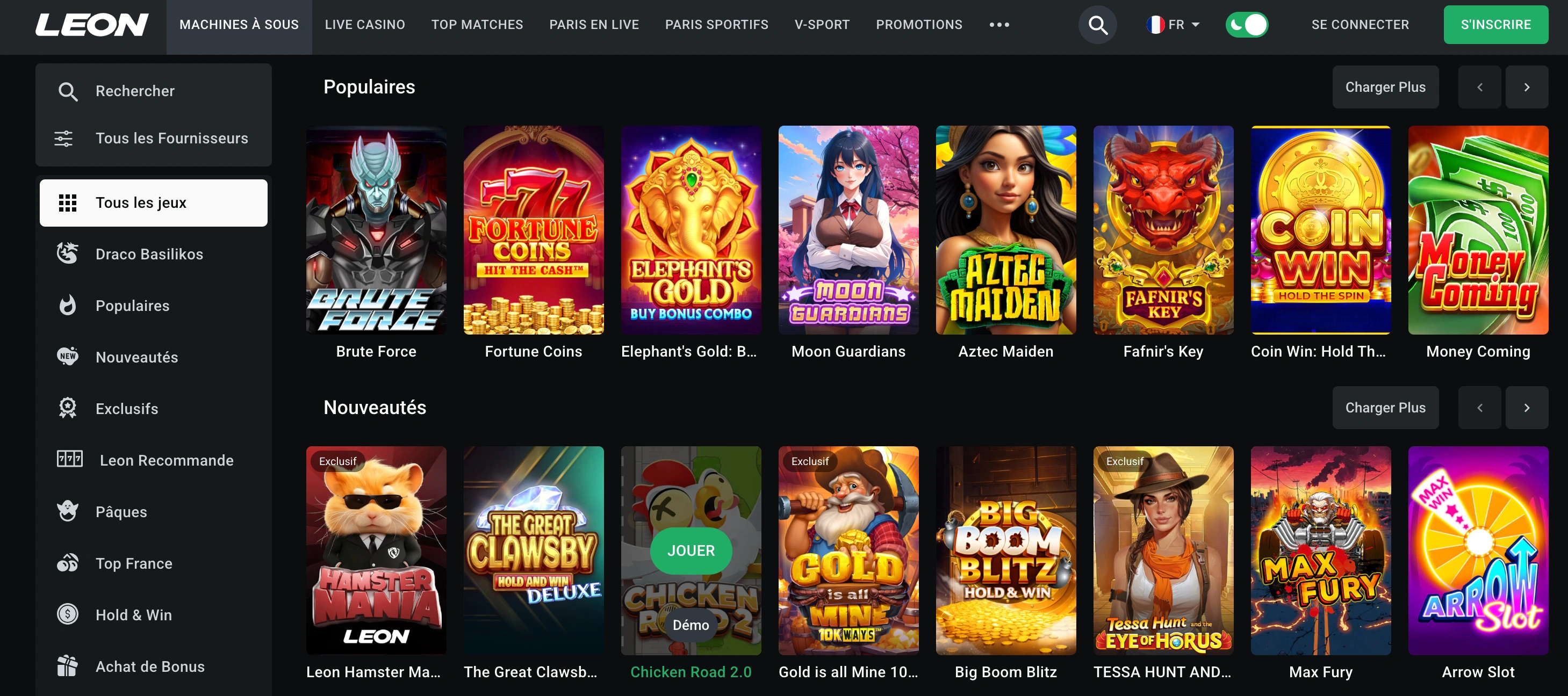 Leon casino France - est-il fiable et légal ?